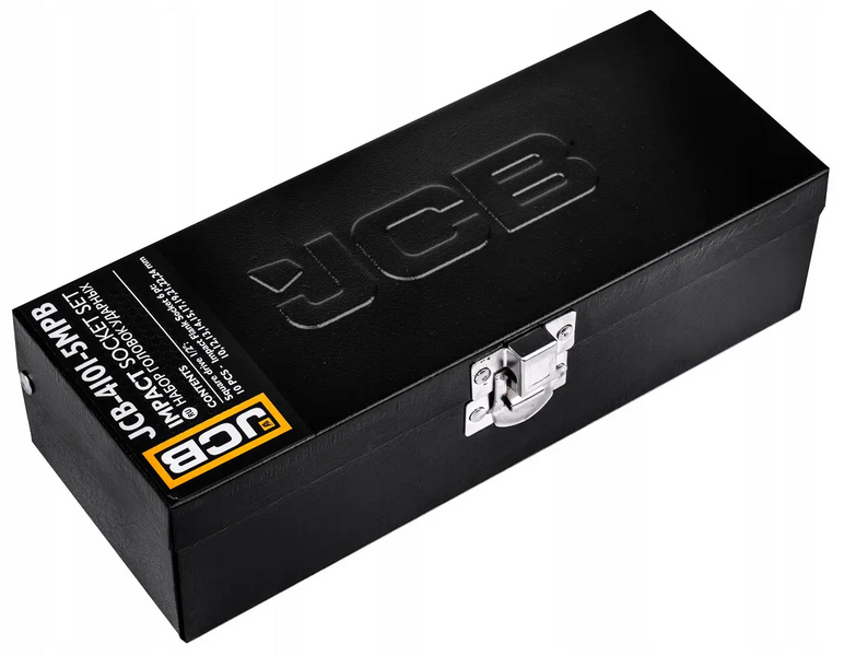 Набір головок ударних глибоких JCB Tools JCB-4101-5MPB, 10 од., 1/2", 6-гранні JCB-4101-5MPB фото
